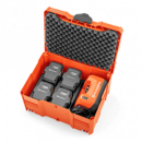 Husqvarna akut ja laturit