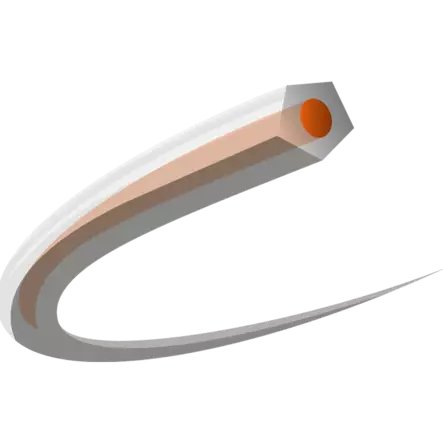 CoreCut Ø3,3 mm x 120 m, kela, oranssi/läpinäkyvä - Siimat, varaterät - 597669240 - 2