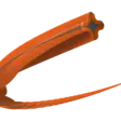 Whisper Twist Ø2,0 mm x 15 m, oranssi/musta - Siimat, varaterät - 597669110 - 1