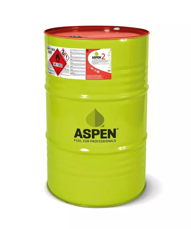Aspen 2T Pienkonepolttoaine 200 L - Pienkonepolttoaineet - ASPEN2200 - 1