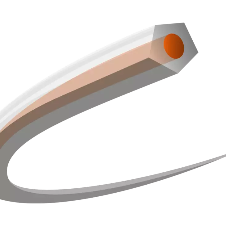 CoreCut Ø2,4 mm x 15 m, oranssi/läpinäkyvä - Siimat, varaterät - 597669210 - 1