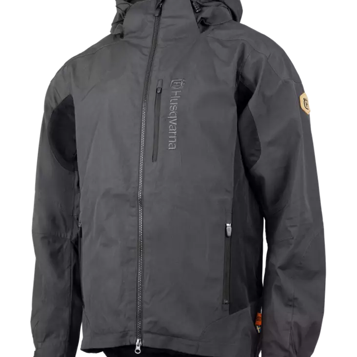 Kuoritakki, miehet, musta S - Husqvarna Xplorer tuotteet - 536155646 - 1