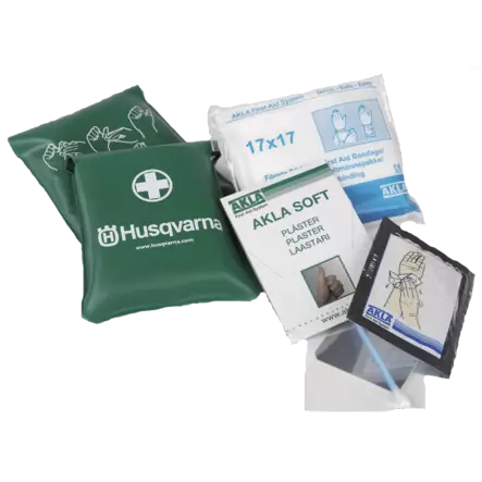 Taskuensiapupakkaus, Husqvarna - Husqvarna turvahousut ja puserot - 504095301 - 1