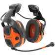 Kuulonsuojaimet Husqvarna X-COM Active, kypäräkiinnitys, Intercom, Bluetooth - Kypärät, kasvo- ja kuulosuojaimet - 536913201 - 2