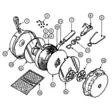 Suojalevy rattailla - Husqvarna varaosat - 505697331 - 2