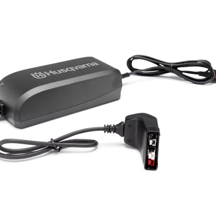 Akkulaturi Husqvarna QC80F, 36V BLi -akuille 80W, auton tupakansytytin pistokkeella - Husqvarna akut ja laturit - 967628301 - 1