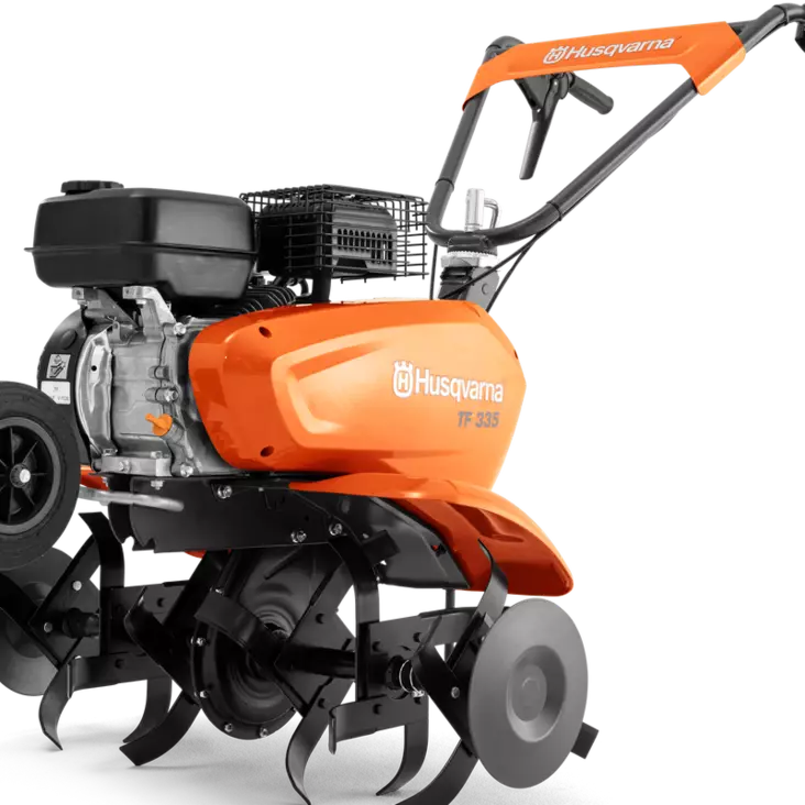 Husqvarna TF 335 jyrsin, RATO moottori, 2+1 vaihteet, työleveys 80cm, työsyvyys 30cm - Jyrsimet - 970652701 - 1