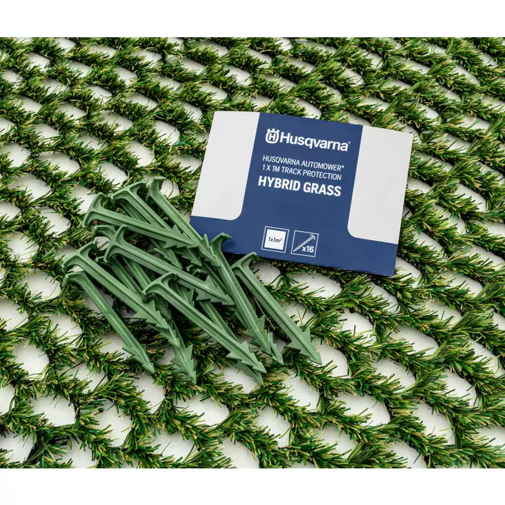 HYBRIDIRUOHO, NURMIKON SUOJA + KIINNIKKET - Robottileikkureiden lisävarusteet, terät - 598896001 - 1