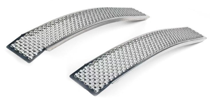 Lastausramppi käyrä (pari) 200x1500x35 mm (traktori) - Ajoleikkureiden lisävarusteet - 505699041 - 1