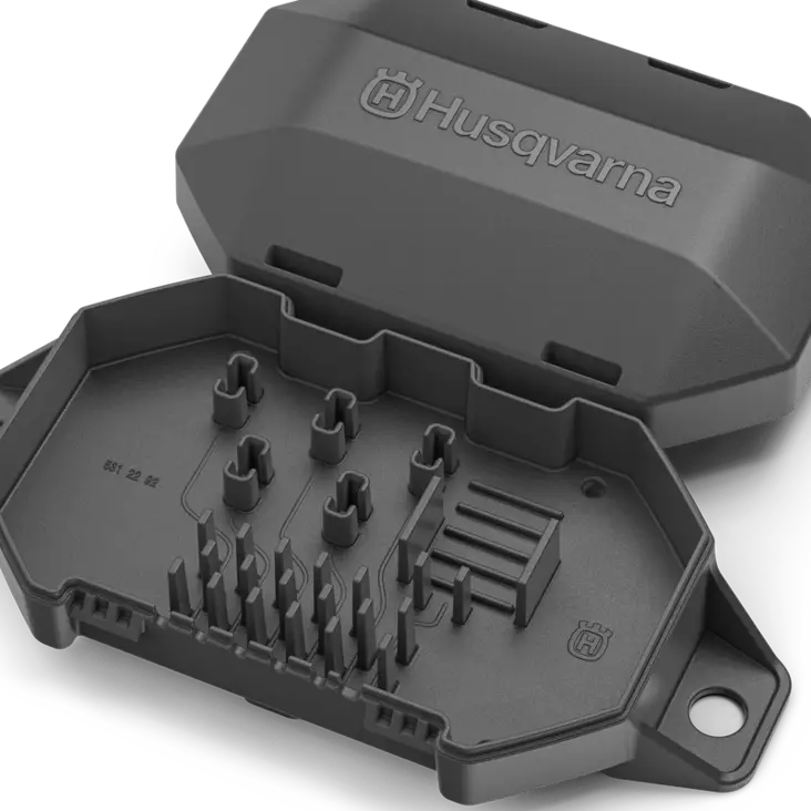 Suojakotelo, suojaa liittimet talvisäilytyksen aikana - Robottileikkureiden lisävarusteet, terät - 599801701 - 1