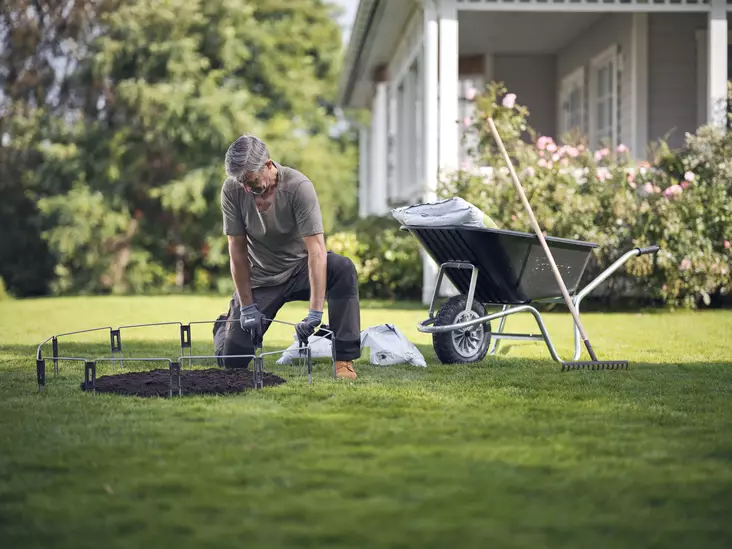 VÄLIAIKAINEN AITASARJA, 12 AITAELEMENTTIÄ - Robottileikkureiden lisävarusteet, terät - 597987001 - 1