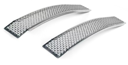 Lastausramppi käyrä (pari) 200x2000x50 mm (traktori) - Ajoleikkureiden lisävarusteet - 505699043 - 1