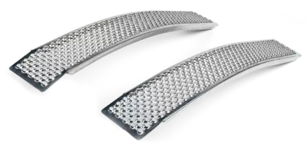 Lastausramppi käyrä (pari) 200x2000x50 mm (traktori) - Ajoleikkureiden lisävarusteet - 505699043 - 2