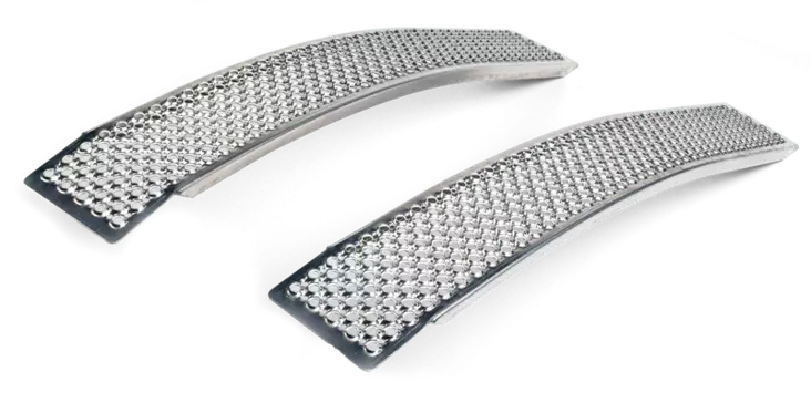 Lastausramppi käyrä (pari) 200x2000x50 mm (traktori) - Ajoleikkureiden lisävarusteet - 505699043 - 2