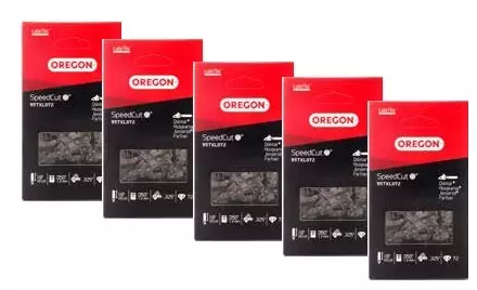 Teräketju Oregon SpeedCut .325 1,3 mm 56 VL 5 kpl paketti tarjous! - Oregon teräketjut - 95TXL056E_PACK - 1