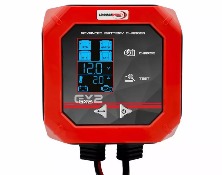 Älykäs akkulaturi GX2 12V/2A, Lemania - Moottoripyörä tarvikkeet - GX2-LEM - 1