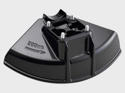 SEKTORISUOJA 200mm METALLIA, RAIVAUSSAHANTERÄLLE - Echo varaosat - P100008860 - 1